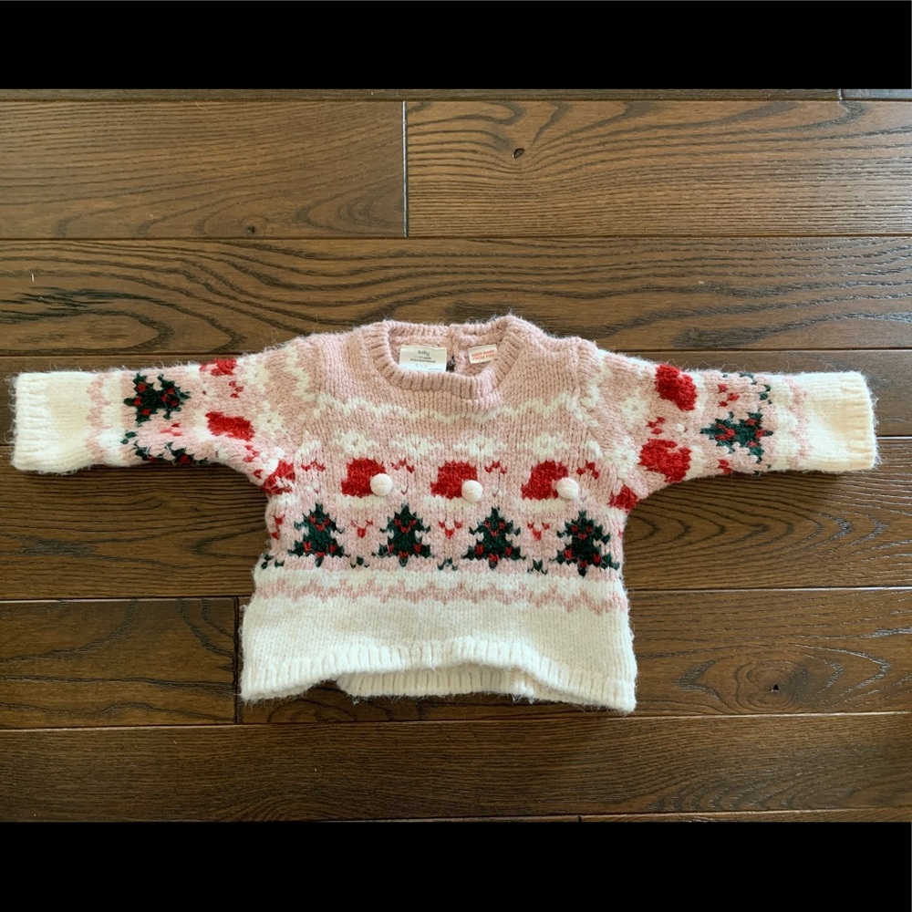 Zara Baby Christmas Sweater, size 6-9m/74cm